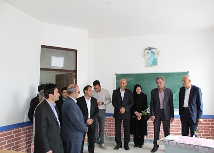 افتتاح مدرسه ۵ کلاسه خیرساز در مراغه