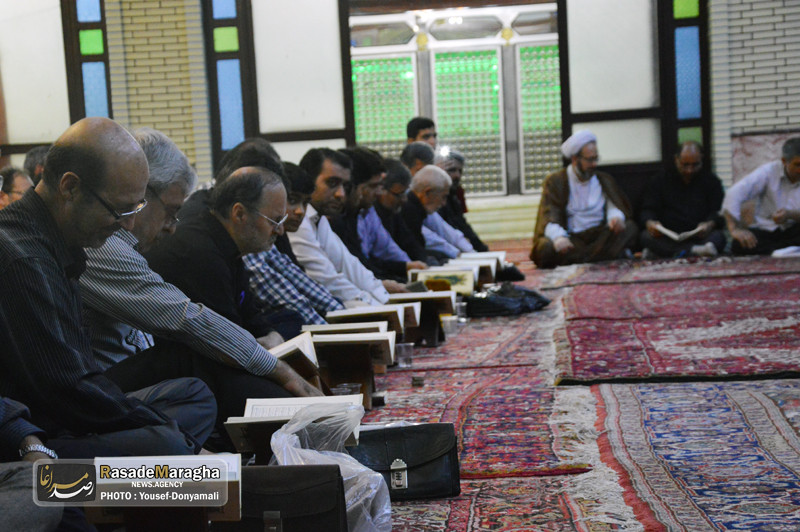 محفل انس با قرآن با حضور استاد ناهی در مراغه برگزار شد