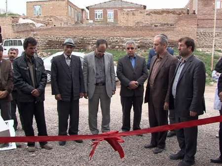 افتتاح خانه بهداشت روستای علی آباد مراغه در هفته سلامت