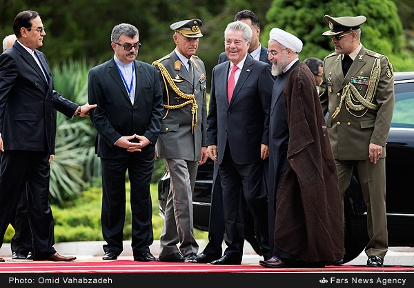رئیس جمهور اتریش در ایران /تصاویر