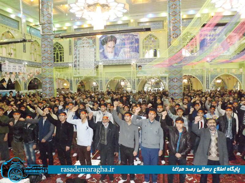 گزارش تصویری/ خروش مردم مراغه به عشق رهبری در سالگرد حماسه ۹ دی در مسجد جامع 26 DSCF3103