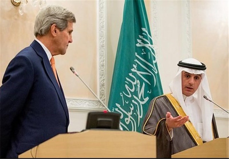 تشدید جوسازی آل‌سعود علیه ایران با چراغ سبز آمریکا؛ جان کری در ریاض: حزب‌الله ۸۰هزار موشک در اختیار دارد