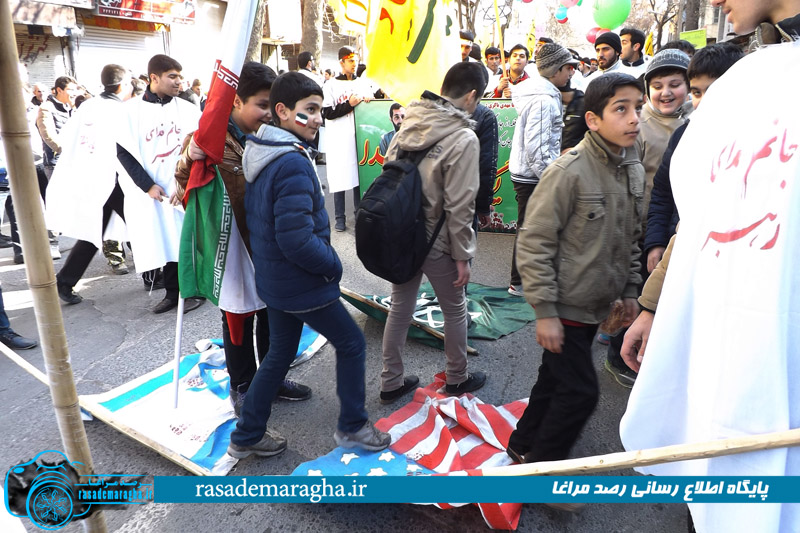 راهپیمایی عظیم ۲۲ بهمن، با حضور گسترده و پرشور مردم مراغه برگزار شد + تصاویر 38 DSCF3783 copy