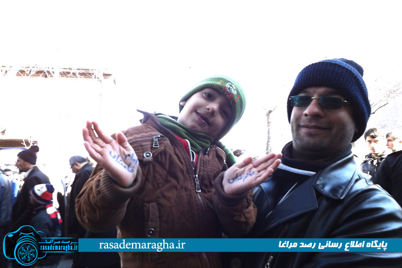 راهپیمایی عظیم ۲۲ بهمن، با حضور گسترده و پرشور مردم مراغه برگزار شد + تصاویر 40 DSCF3797 copy