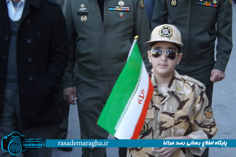 راهپیمایی عظیم ۲۲ بهمن، با حضور گسترده و پرشور مردم مراغه برگزار شد + تصاویر 47 DSCF3837