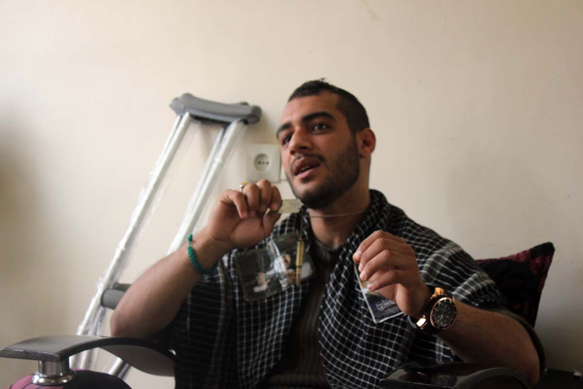 افتخارم فقط این است که سرباز رهبر بوده و خواهم بود