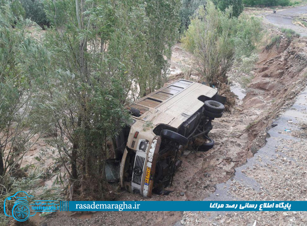سیل و طوفان دو روز پیش مراغه ، از نگاه تصویر