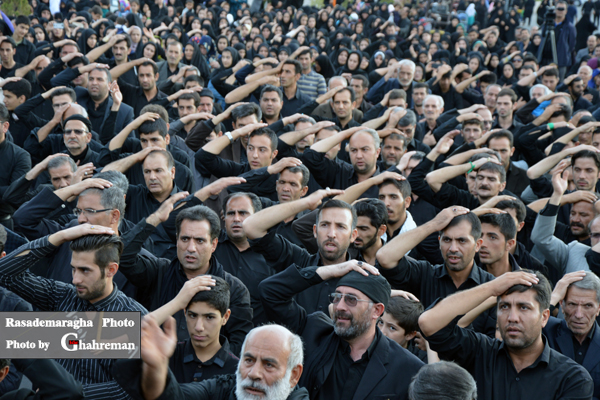 اجتماع بزرگ هیئت‌های مذهبی مراغه برگزار شد