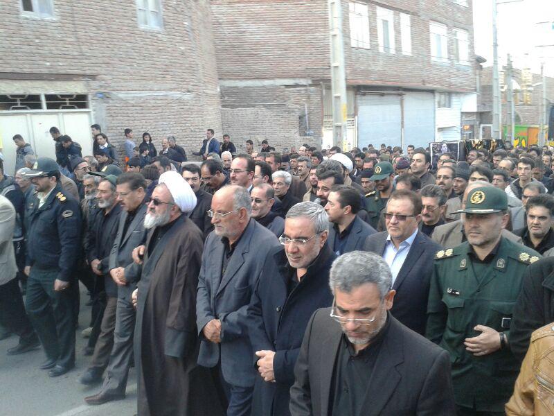 بدرقه پرشور مردم مراغه برای تنها مسافر بهشتی این شهرستان