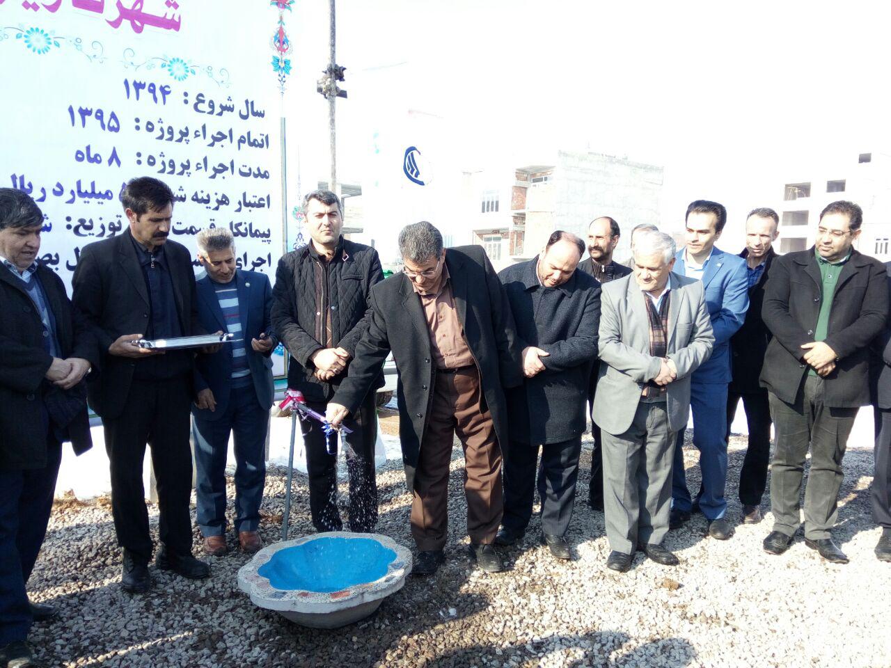 بهره برداری از ۴ طرح عمرانی خدماتی در مراغه