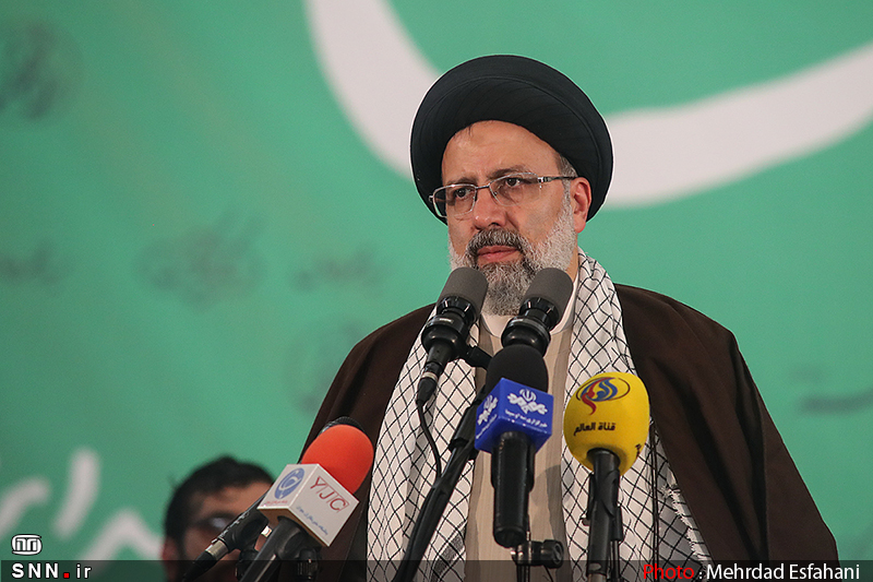 جمعی از هیئات مذهبی مراغه از حجت الاسلام رئیسی حمایت کردند