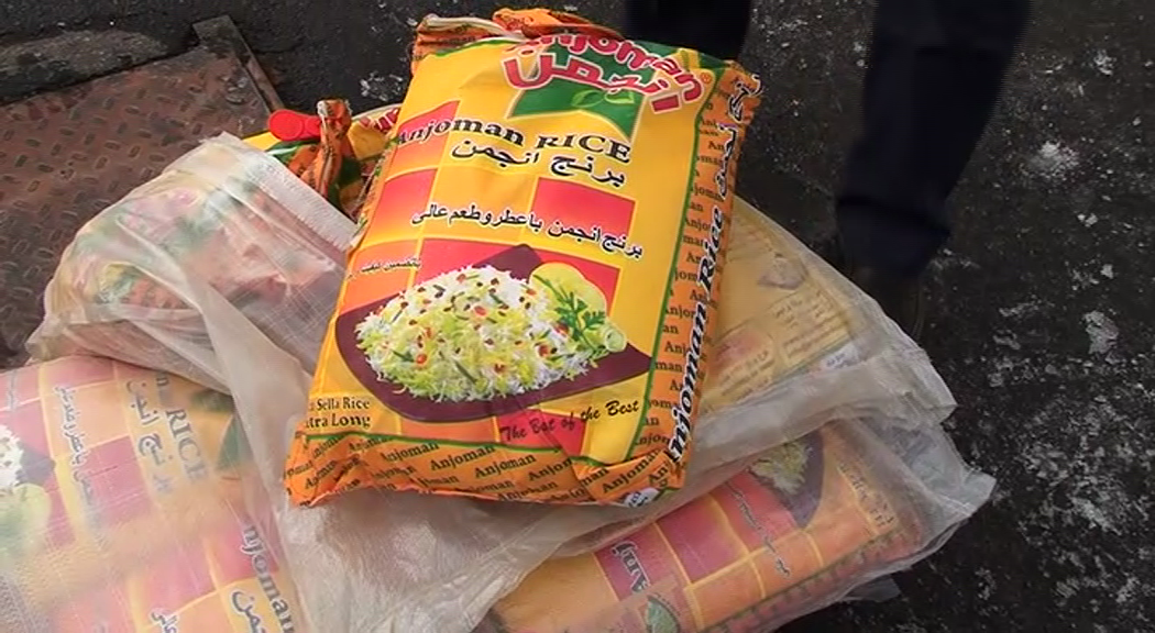 کشف برنج قاچاق در جاده هشترود – مراغه