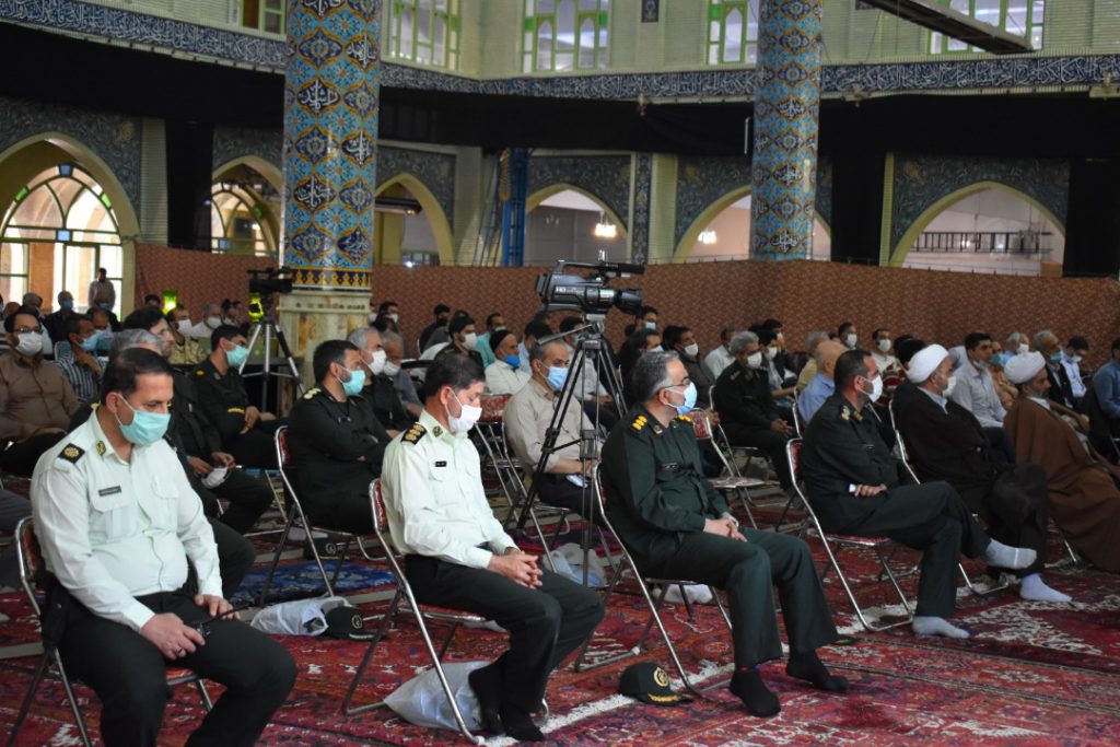 مراسم تکریم و بزرگداشت ارتحال رهبر کبیر انقلاب حضرت امام خمینی(ره) در مراغه 46 IMG 20210604 WA0003