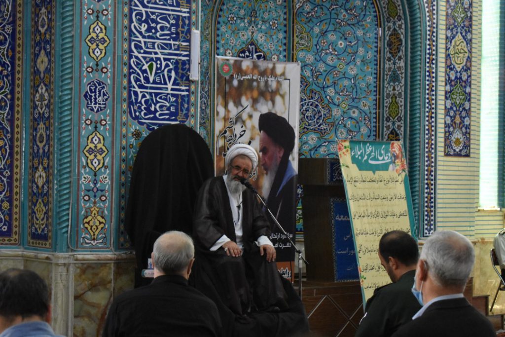 مراسم تکریم و بزرگداشت ارتحال رهبر کبیر انقلاب حضرت امام خمینی(ره) در مراغه 42 IMG 20210604 WA0006