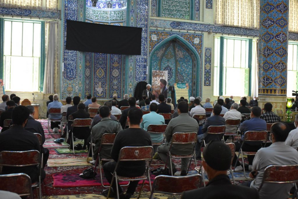 مراسم تکریم و بزرگداشت ارتحال رهبر کبیر انقلاب حضرت امام خمینی(ره) در مراغه 38 IMG 20210604 WA0008