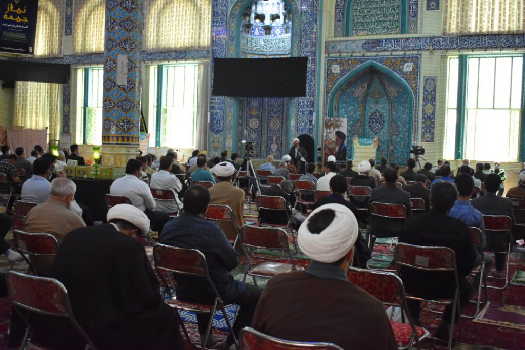 مراسم تکریم و بزرگداشت ارتحال رهبر کبیر انقلاب حضرت امام خمینی(ره) در مراغه 40 IMG 20210604 WA0011