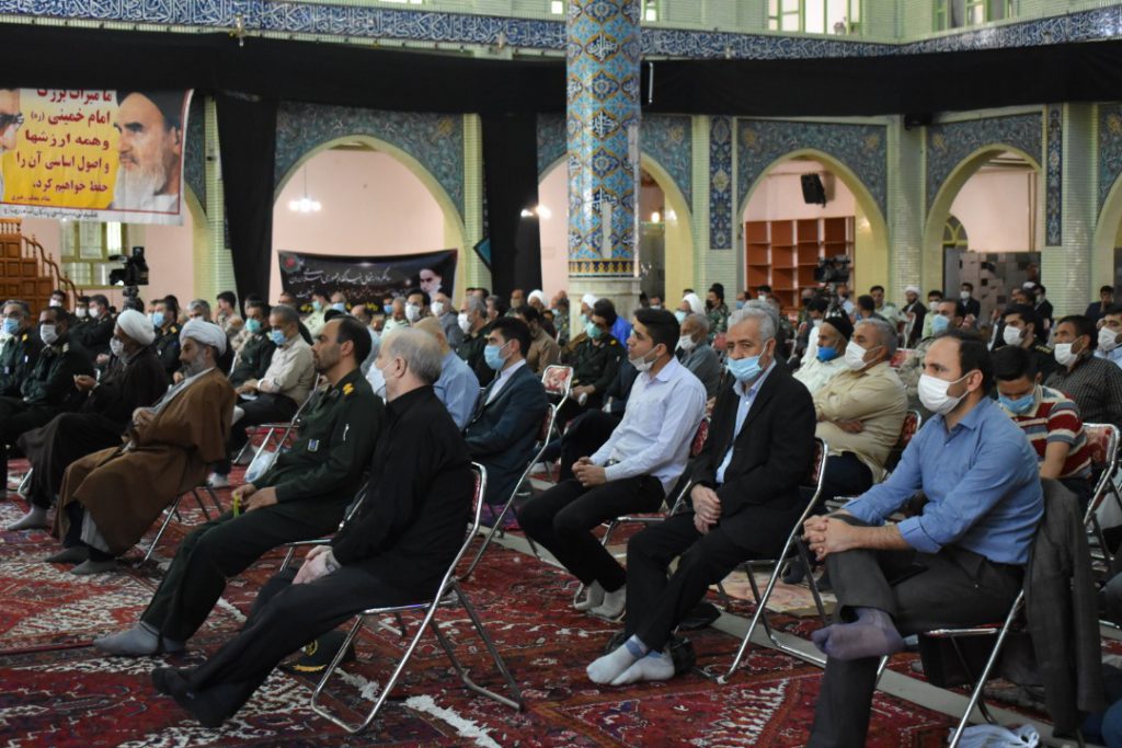 مراسم تکریم و بزرگداشت ارتحال رهبر کبیر انقلاب حضرت امام خمینی(ره) در مراغه 32 IMG 20210604 WA0017