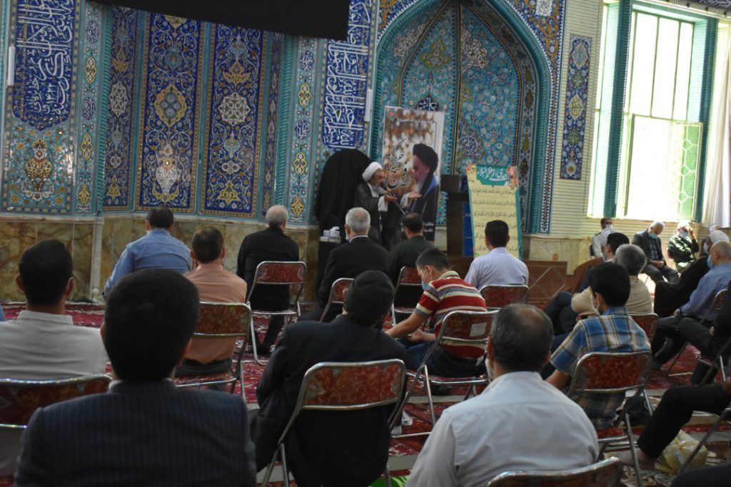 مراسم تکریم و بزرگداشت ارتحال رهبر کبیر انقلاب حضرت امام خمینی(ره) در مراغه 33 IMG 20210604 WA0018