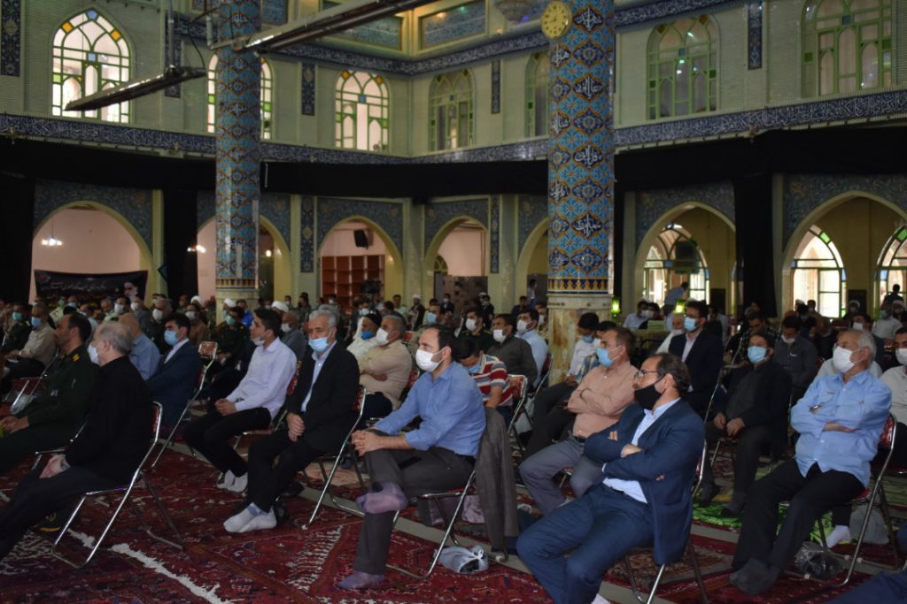 مراسم تکریم و بزرگداشت ارتحال رهبر کبیر انقلاب حضرت امام خمینی(ره) در مراغه 34 IMG 20210604 WA0019