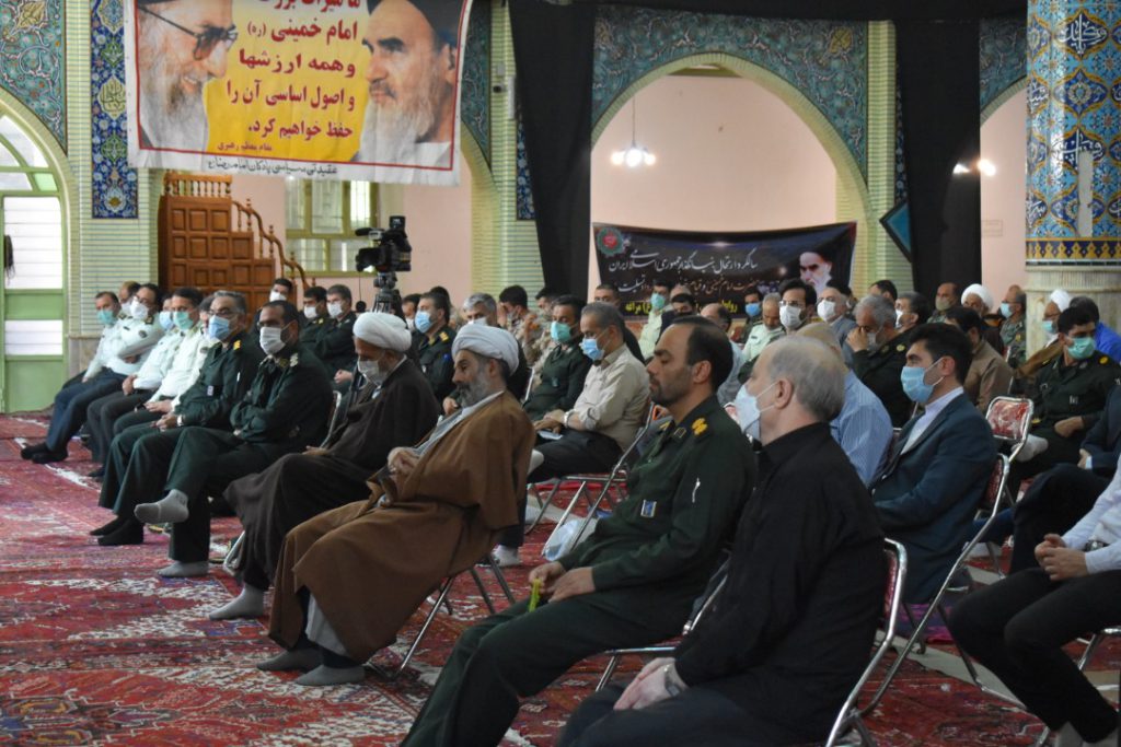 مراسم تکریم و بزرگداشت ارتحال رهبر کبیر انقلاب حضرت امام خمینی(ره) در مراغه 36 IMG 20210604 WA0021