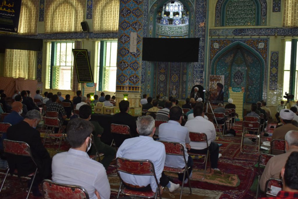 مراسم تکریم و بزرگداشت ارتحال رهبر کبیر انقلاب حضرت امام خمینی(ره) در مراغه 25 IMG 20210604 WA0026