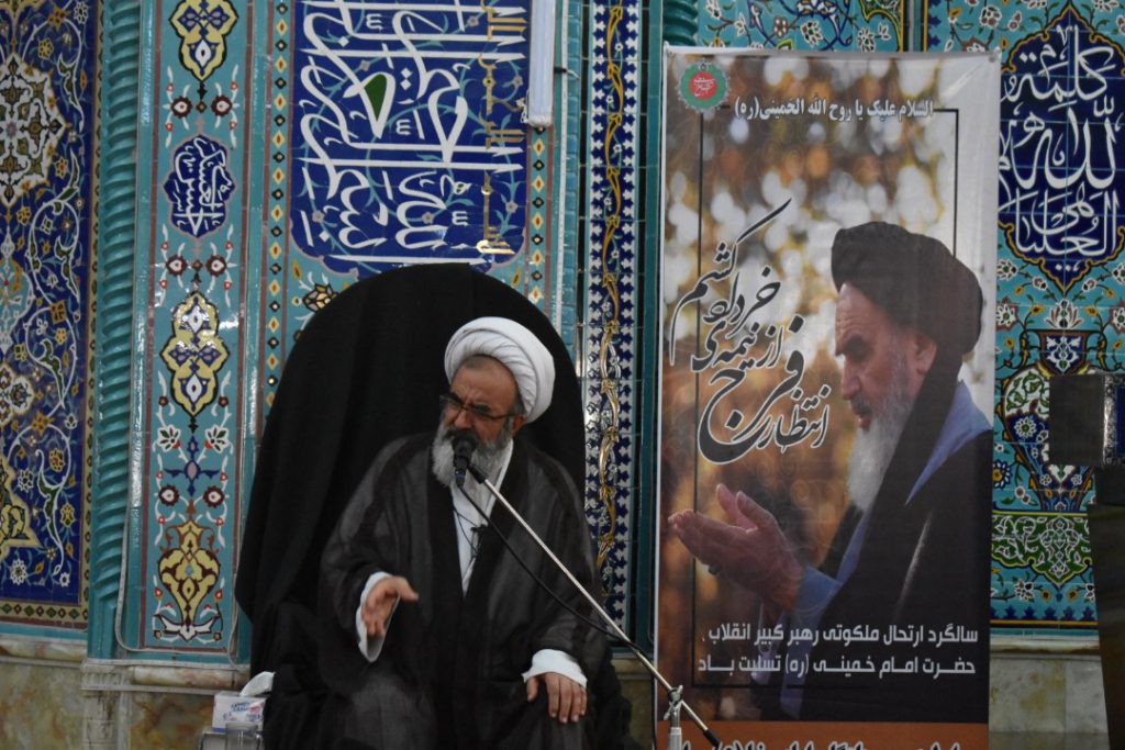 مراسم تکریم و بزرگداشت ارتحال رهبر کبیر انقلاب حضرت امام خمینی(ره) در مراغه 27 IMG 20210604 WA0028