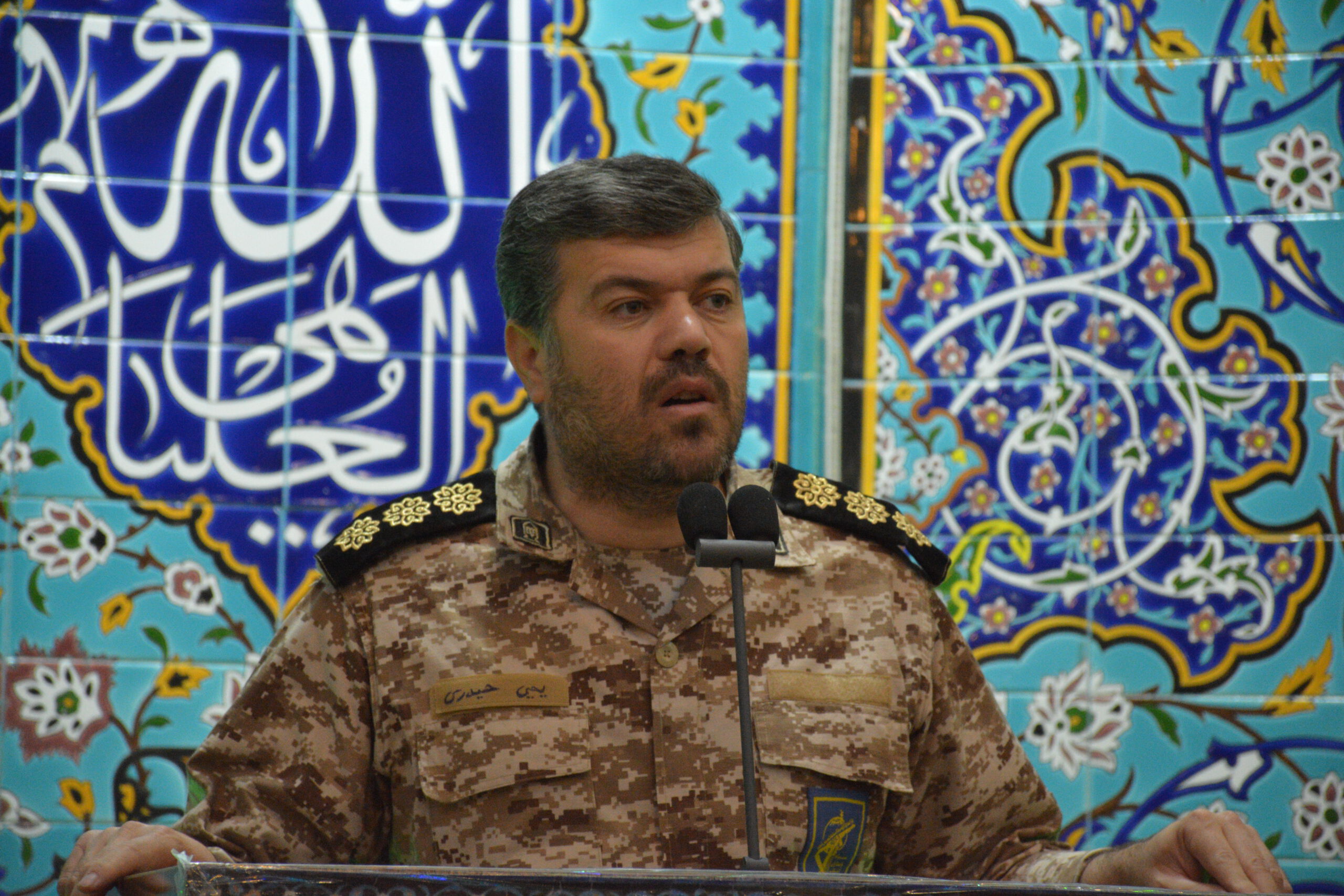 کسانی که به فکر ایجاد نا امنی باشند با مشت بسیجیان مواجه می شوند