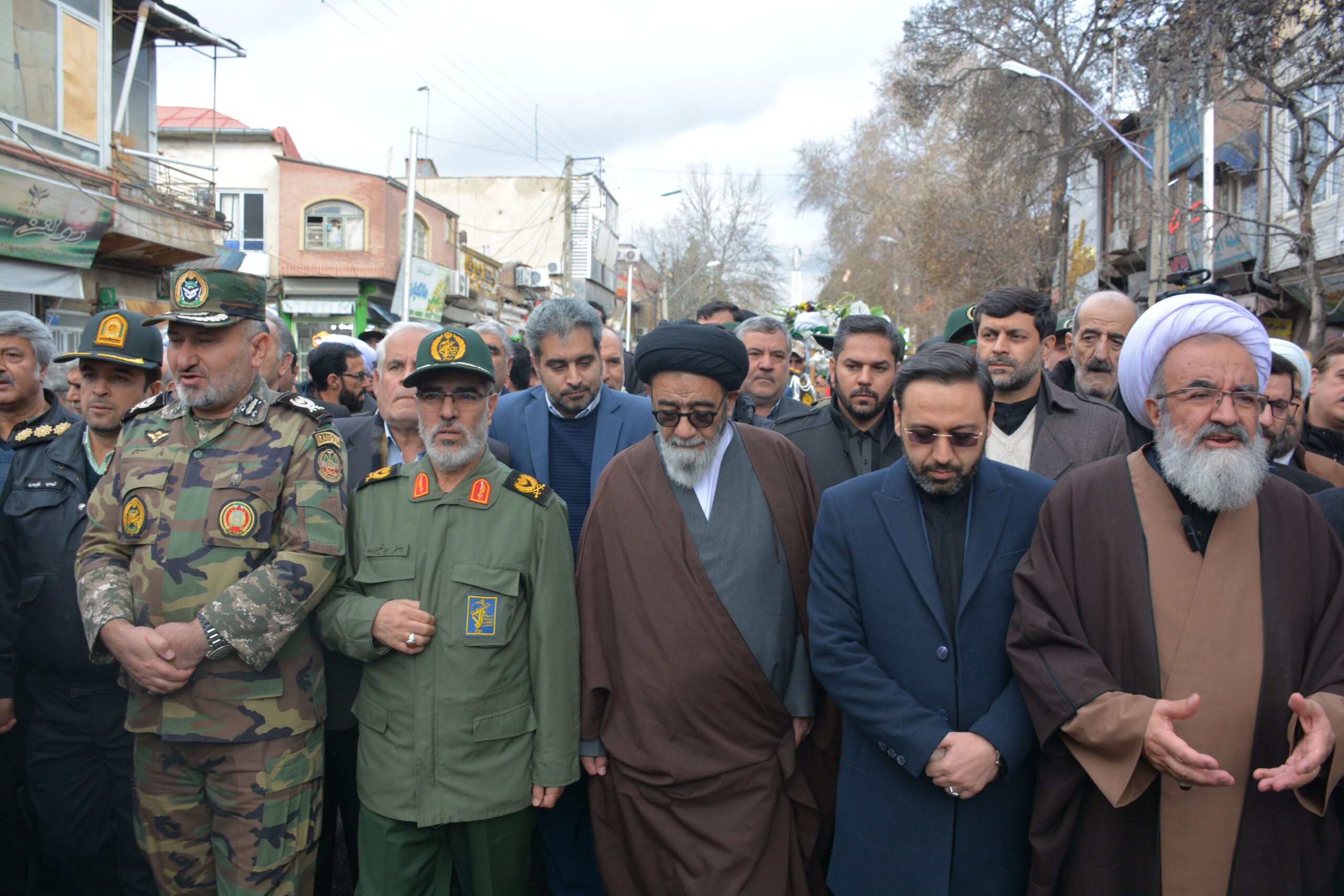 تشییع پیکر عالم مجاهد آیت الله ارومیان