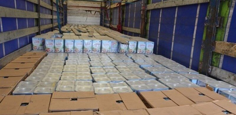 توقیف محموله ۱۰ تُنی روغن قاچاق در مراغه