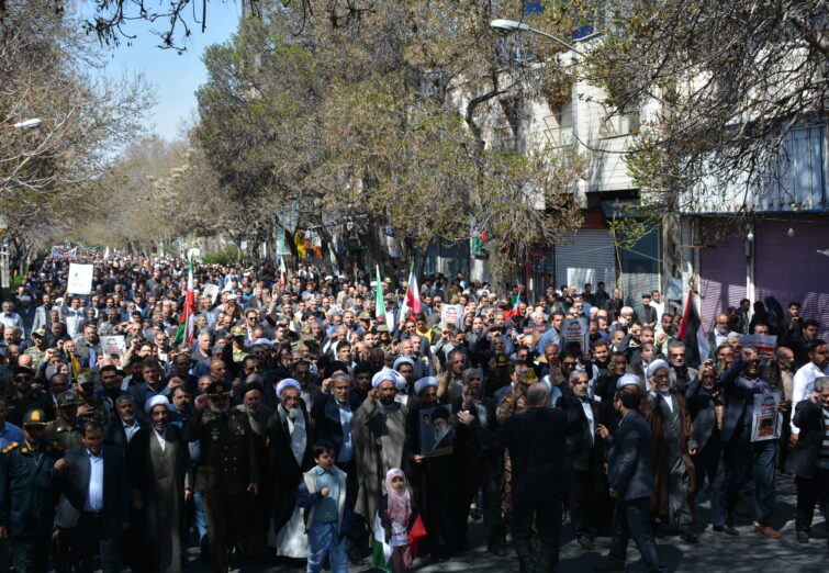 گزارش تصویری راهپیمایی روز قدس در مراغه