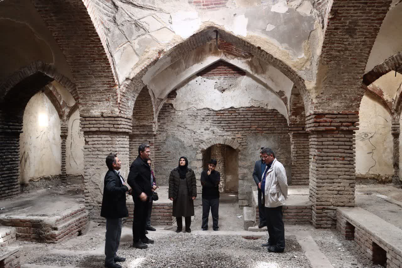 مرمت حمام خواجه نصیر مراغه در دستور کار شهرداری