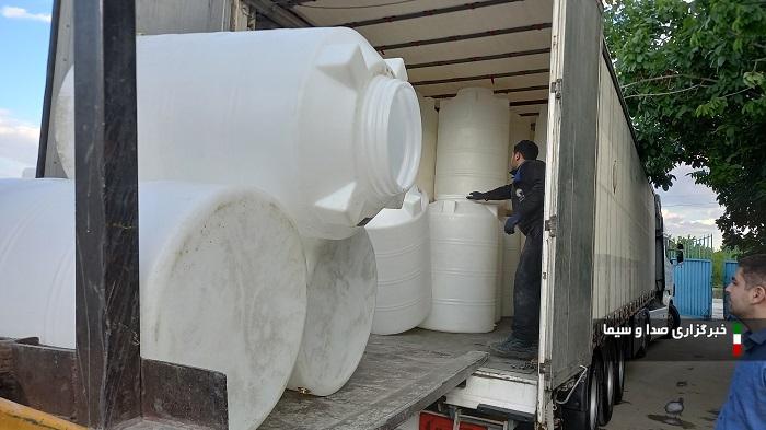 اهدای ۱۰۲ تانکر آب به روستاهای سیستان و بلوچستان توسط خیران مراغه‌ای