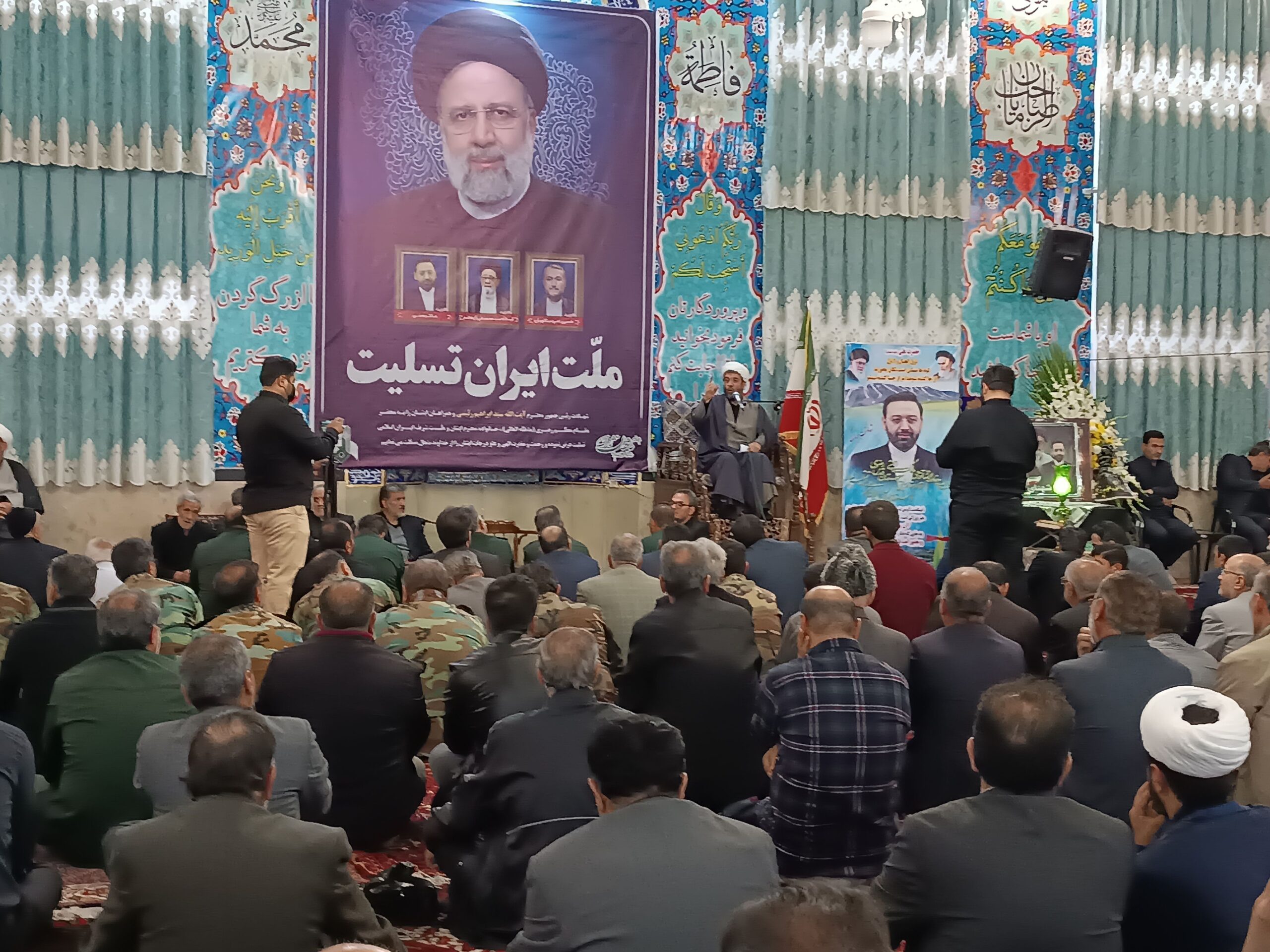 گزارش تصویری مراسم بزرگداشت شهدای خدمت در مسجد شهدای مراغه