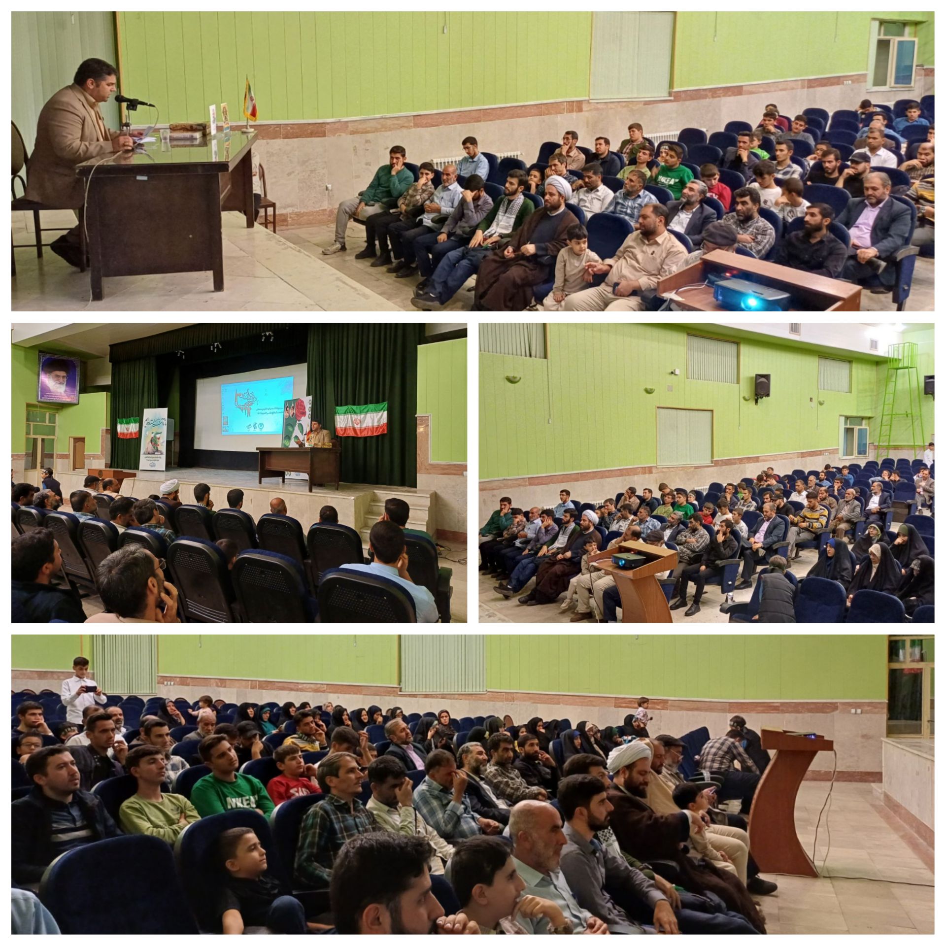 شب شعر دفاع مقدس در مراغه برگزار شد