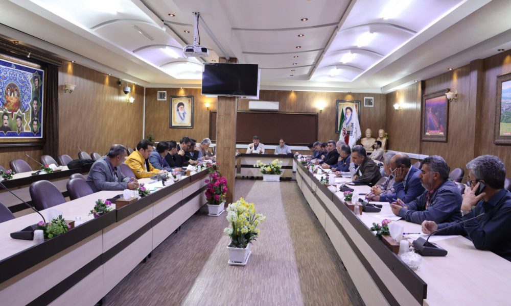 برگزاری جلسه کمیته عمرانی و خدمات شهری شهرداری مراغه