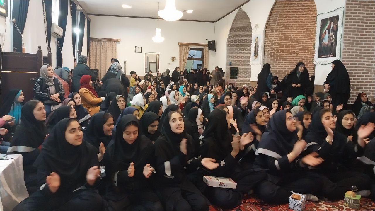 جشن میلاد کوثر در مسجد طاق مراغه برگزار شد
