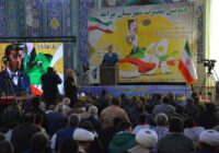 گزارش تصویری مراسم همایش ۹ دی شهرستان مراغه