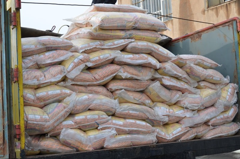 کشف ۱۰ تن برنج خارجی قاچاق در مراغه