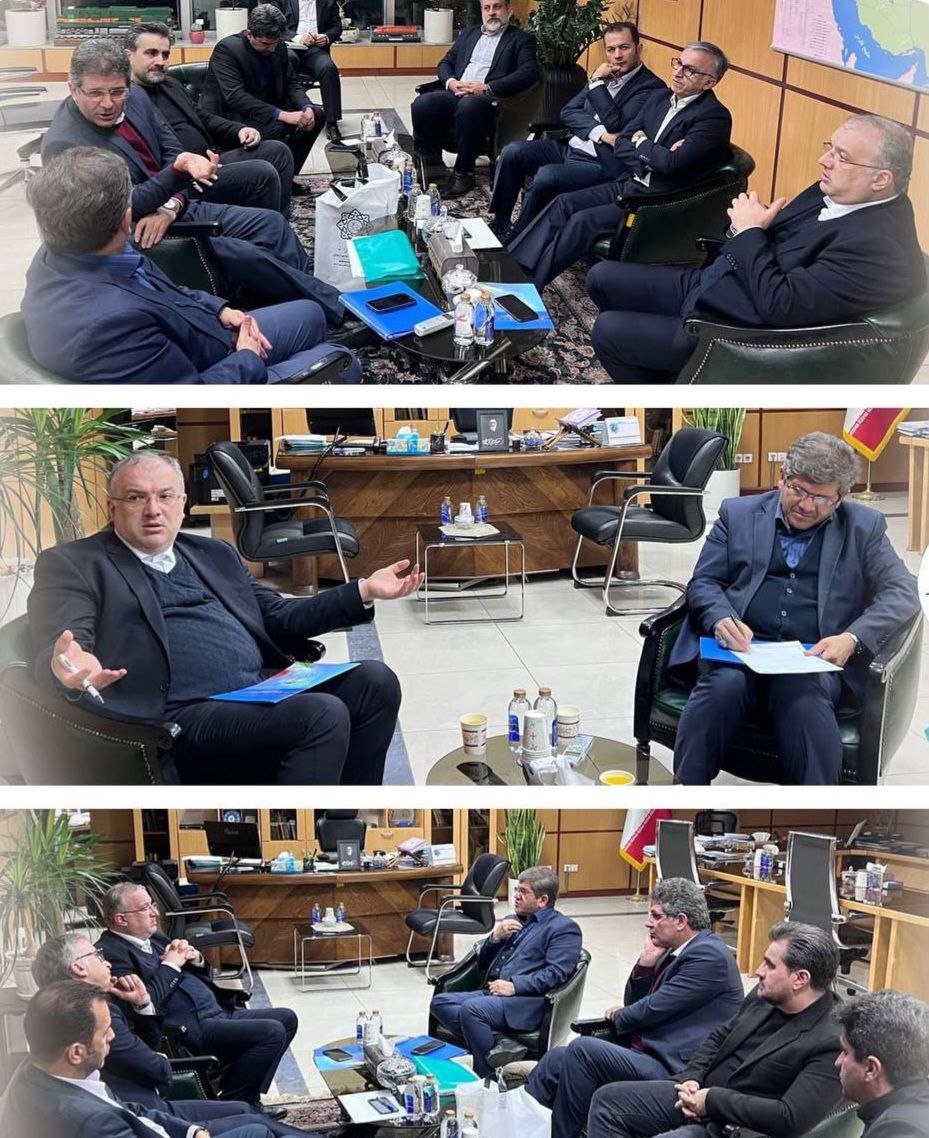 پیگیری مشکلات مدیریت شهری مراغه در سفر کاری شهردار و نماینده مجلس به تهران