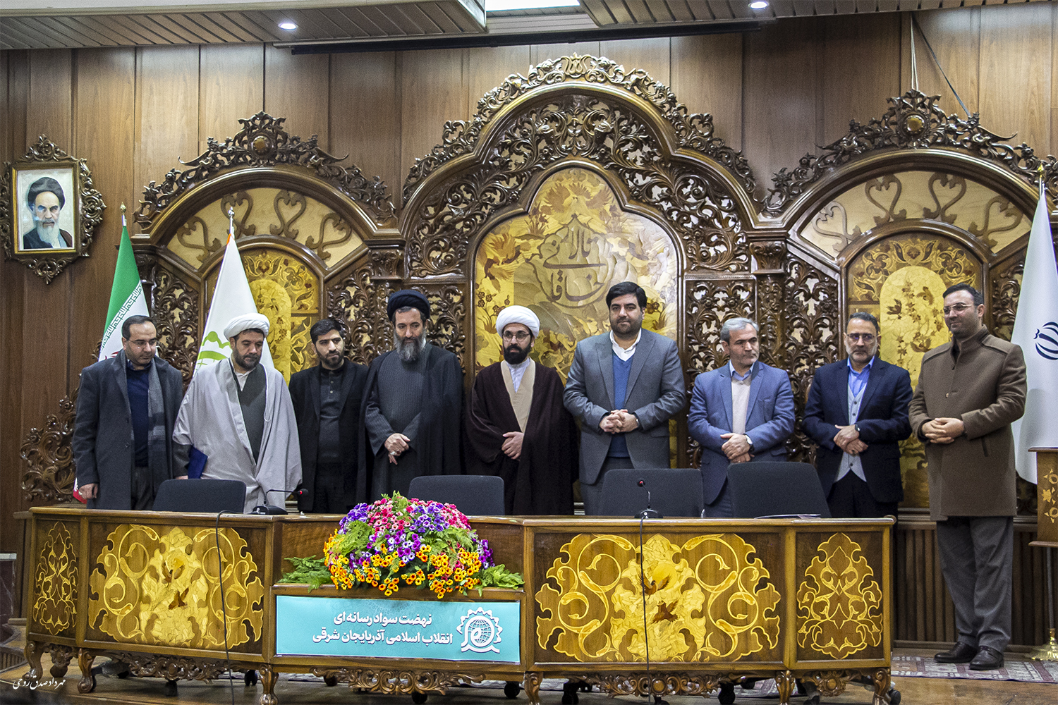 تجلیل از دو فعال سواد رسانه ای شهرستان مراغه در اختتامیه سومین جشنواره سواد رسانه نسرا استان