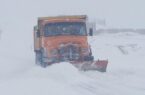 بارش برف راه ۳۰ روستای مراغه را بست