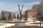 پایان محوطه سازی گنبد ۷۲۰ ساله غفاریه مراغه