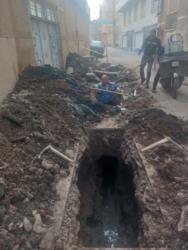 رفع ۵۰مورد انسداد و پس زدگی فاضلاب در مراغه