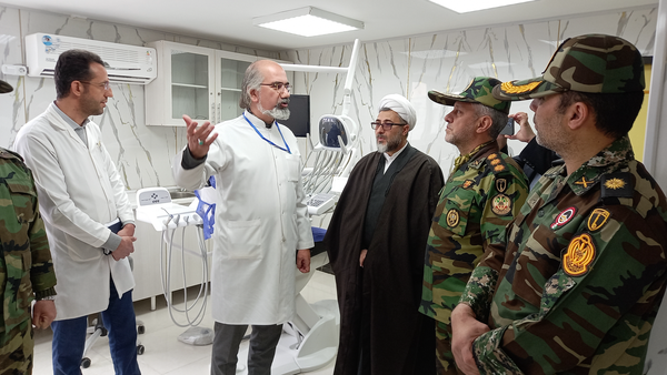 افتتاح طرح توسعه و تجهیز کلینیک دندانپزشکی ارتش در مراغه