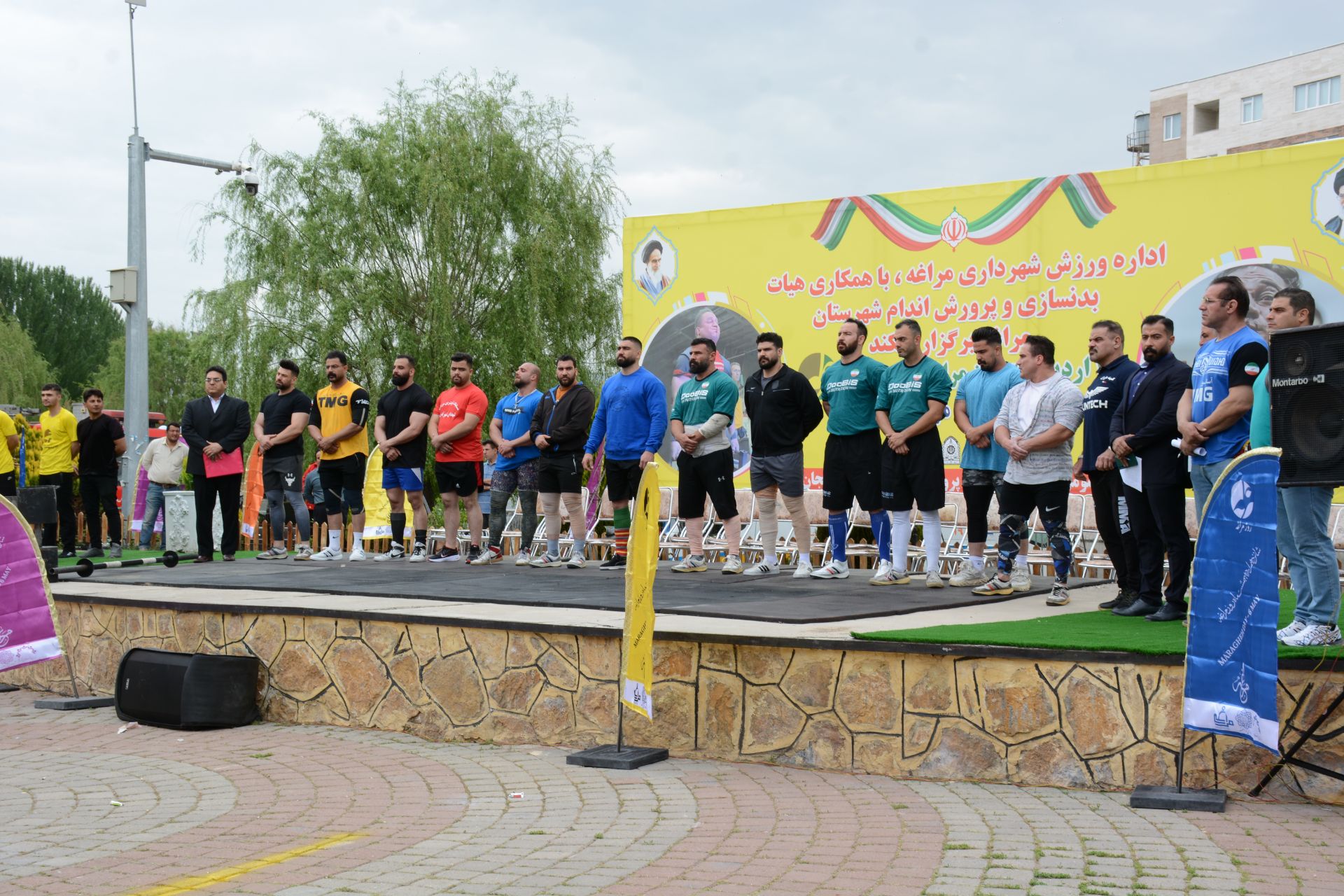 گزارش تصویری | رقابت قوی ترین مردان در مراغه