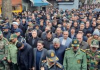 بدرقه مردمی دکتر امین امینیان + تصویر